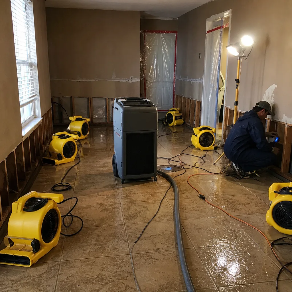 Water Damage Restoration in Everman